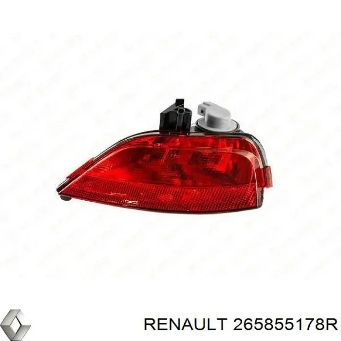 Фара задня, ліва Renault (RVI) 265855178R ціна, від 73.88 USD