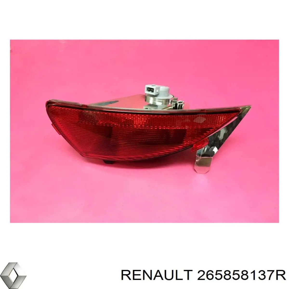 Ліхтар заднього бампера, лівий Renault (RVI) 265858137R ціна, від 32.59 USD