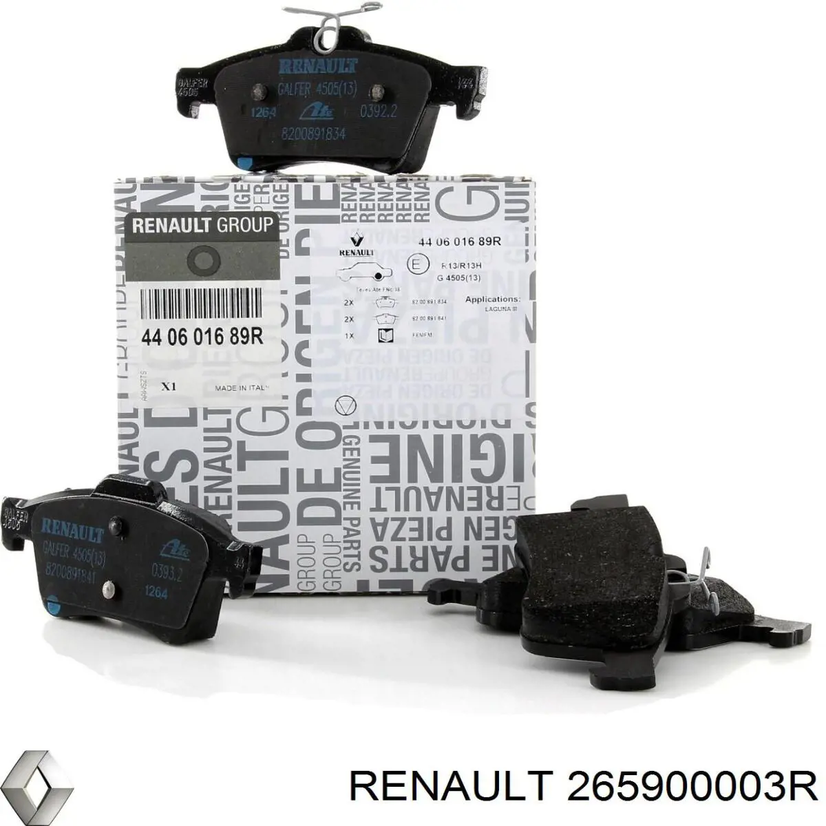 Задній стоп 265900003R Renault (RVI)
