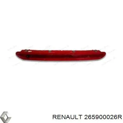 265900026R Renault (RVI) Стоп-сигнал заднього скла