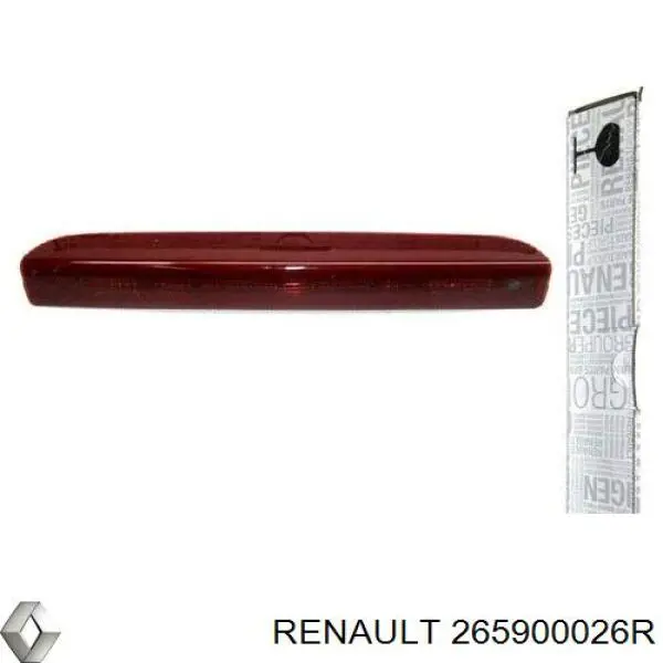 Задній стоп 265900026R Renault (RVI)
