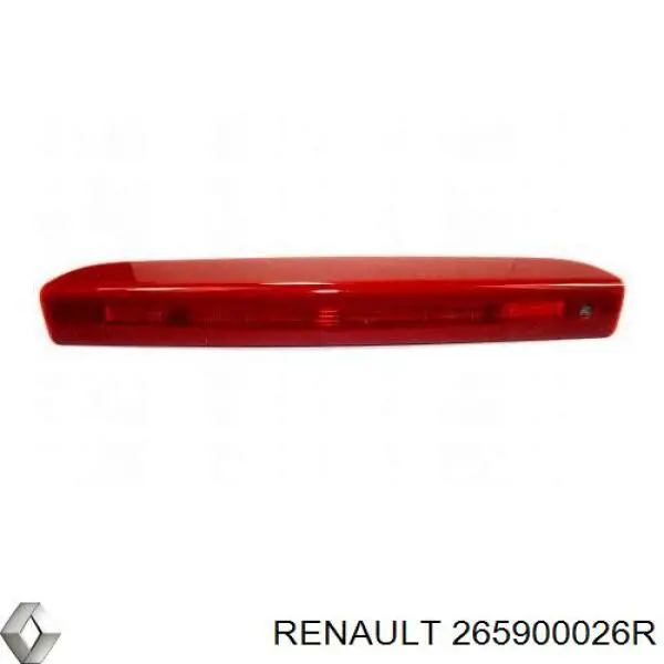 Стоп-сигнал Renault (RVI) 265900026R ціна, від 56.41 USD
