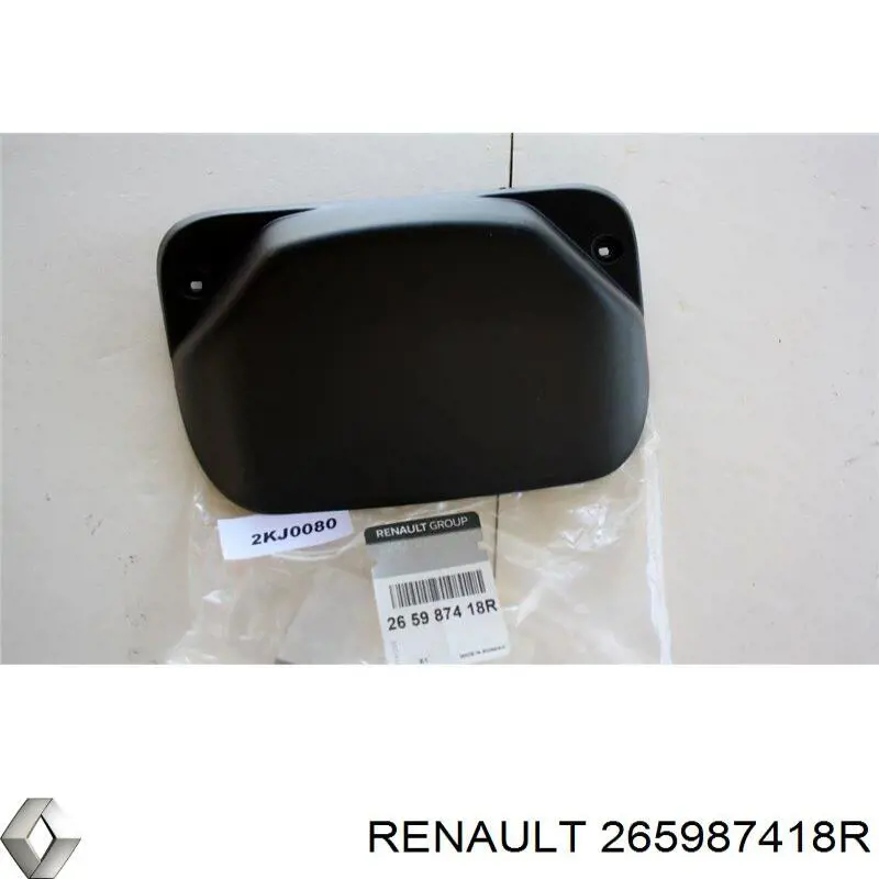 Накладка заднього ліхтаря 265987418R Renault (RVI)