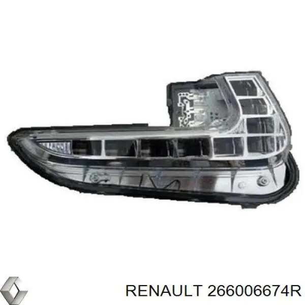 Фара денного світла, права Renault (RVI) 266006674R ціна, від 140.08 USD