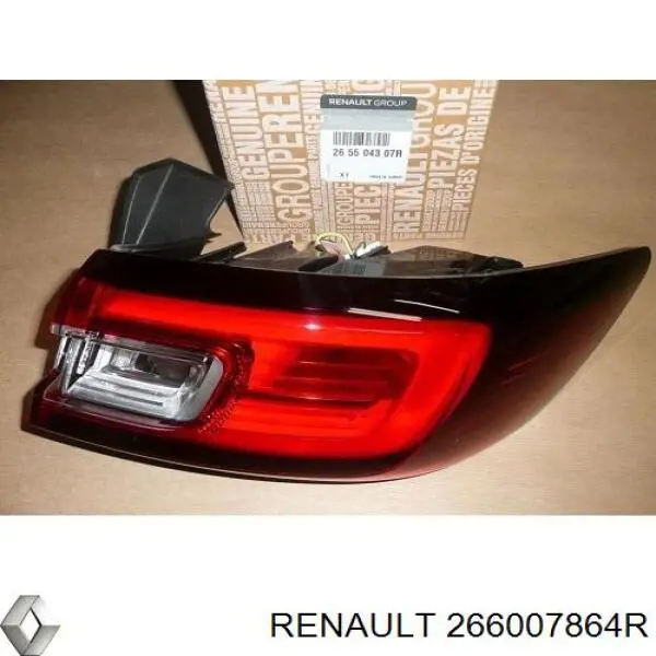 Фара денного світла, права Renault (RVI) 266007864R ціна, від 113.51 USD