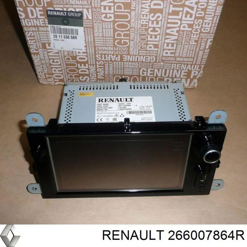 Фара денного світла, права 266007864R Renault (RVI)