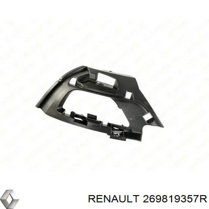 Кронштейн задньої противотуманной фари, правий Renault SANDERO 2 (Рено Сандеро)