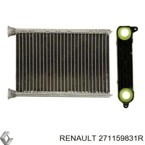 Радіатор пічки (обігрівача) 271159831R Renault (RVI)