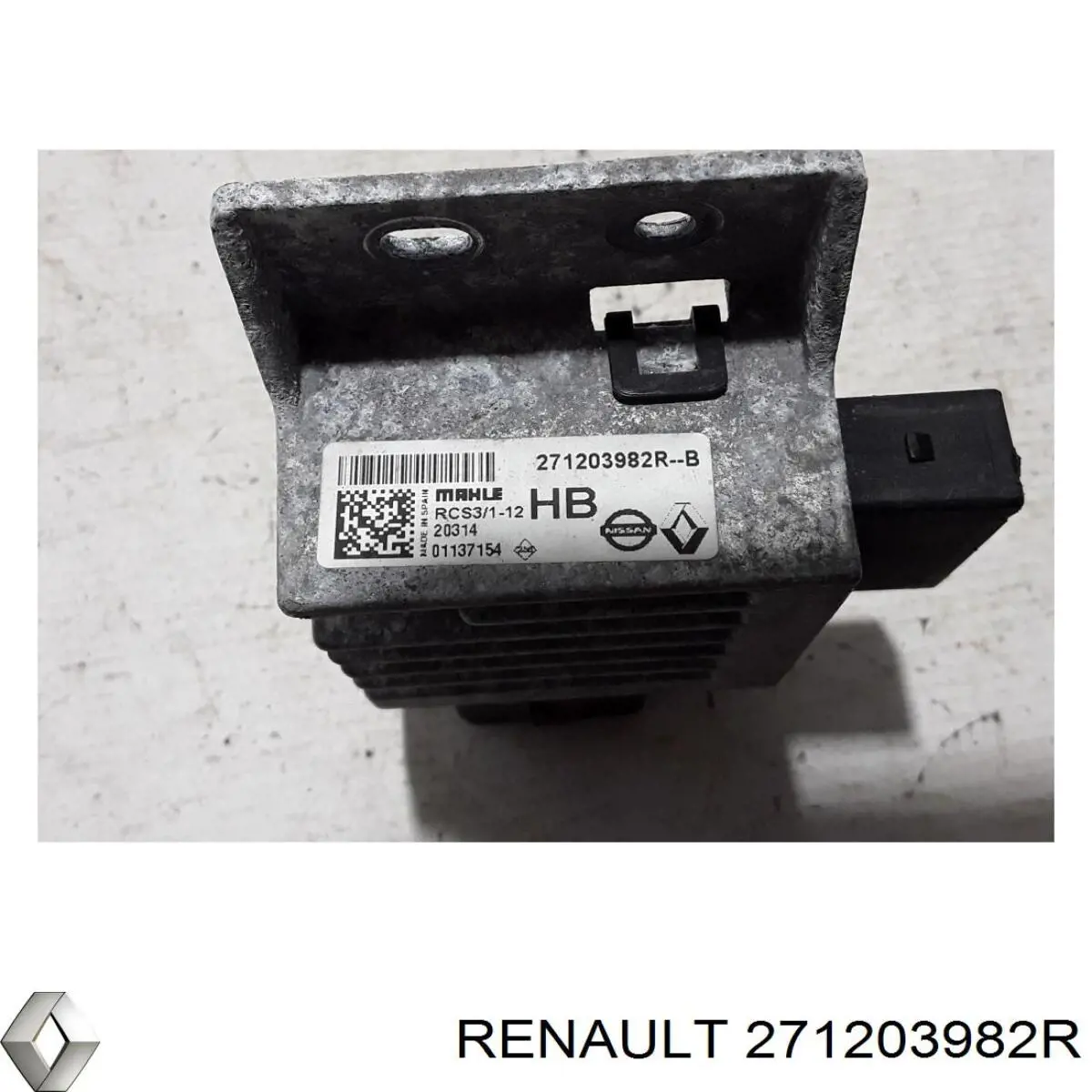 Реле свічок накалу 271203982R Renault (RVI)