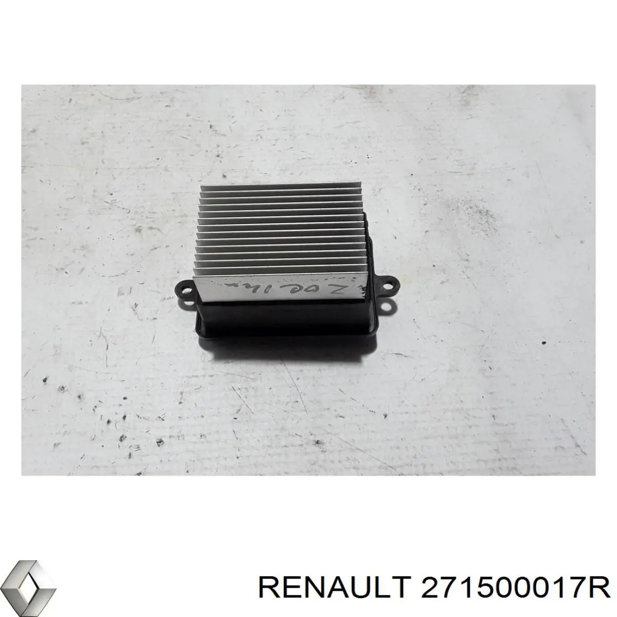 Резистор обігрівача Renault (RVI) 271500017R ціна, від 48.25 USD