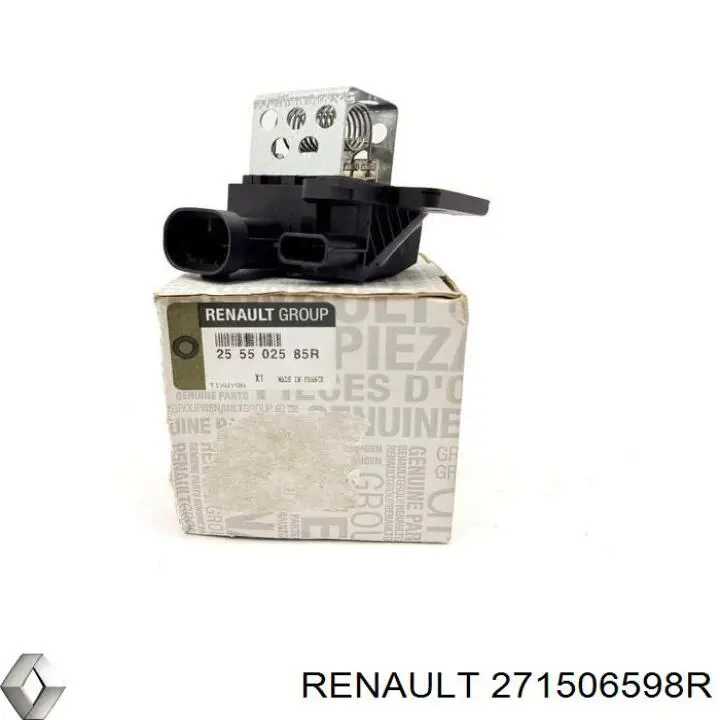 Резистор обігрівача Renault (RVI) 271506598R ціна, від 60.22 USD