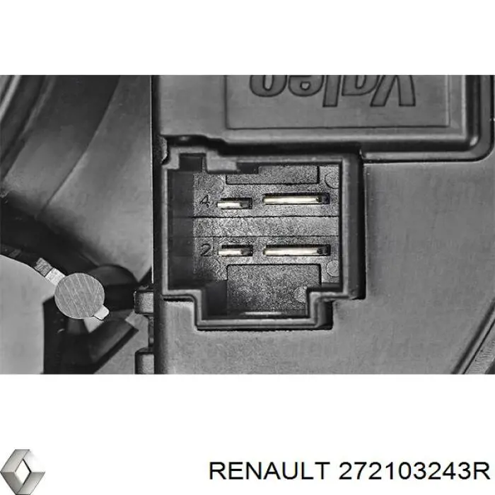 Двигун вентилятора пічки (обігрівача салону) Renault (RVI) 272103243R ціна, від 70.29 USD