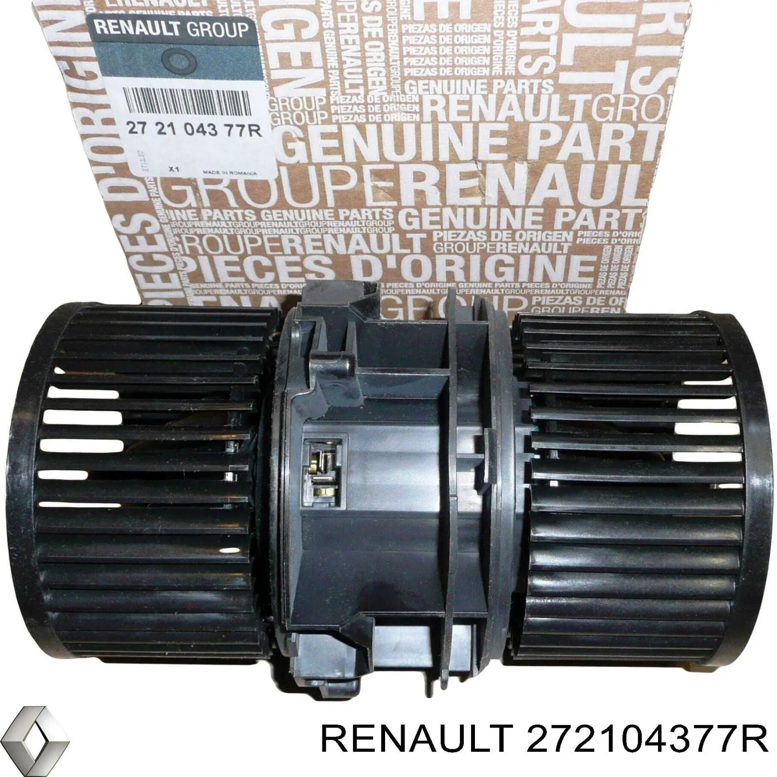 Двигун вентилятора пічки (обігрівача салону) Renault (RVI) 272104377R ціна, від 59.19 USD