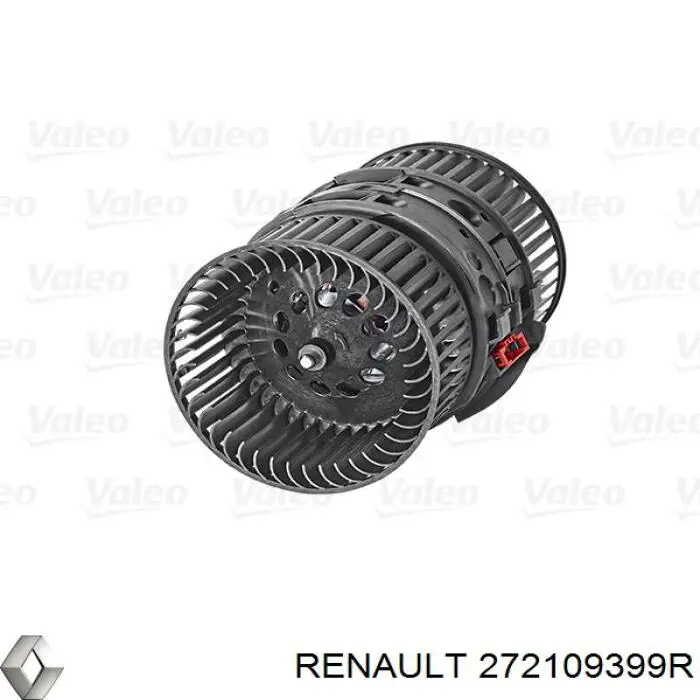 Двигун вентилятора пічки (обігрівача салону) Renault (RVI) 272109399R ціна, від 63.84 USD