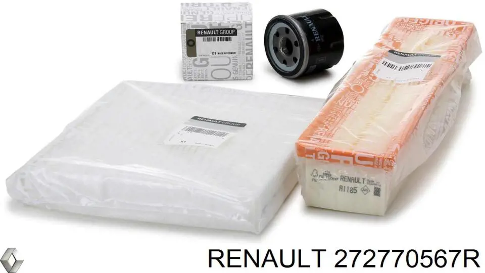Фільтр повітряний обігрівача Renault (RVI) 272770567R ціна, від 4.68 USD