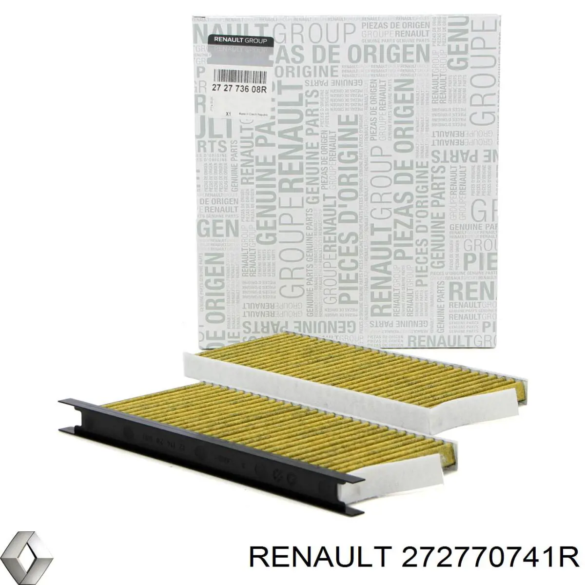Фільтр повітряний обігрівача Renault (RVI) 272770741R ціна, від 10.70 USD