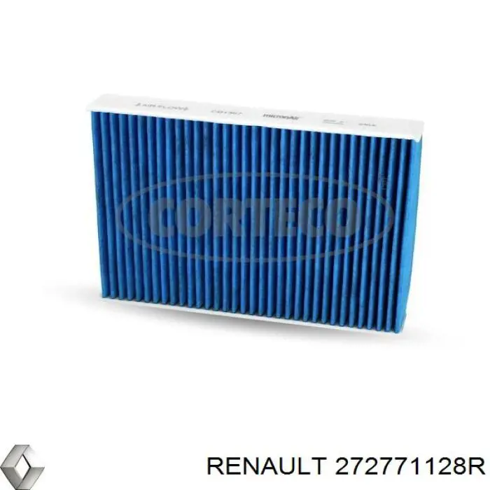 Фільтр повітряний обігрівача Renault (RVI) 272771128R ціна, від 12.16 USD