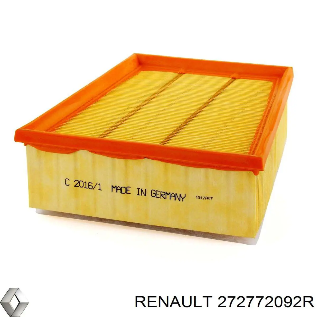 272772092R Renault (RVI) Внутрішньосалонний фільтр