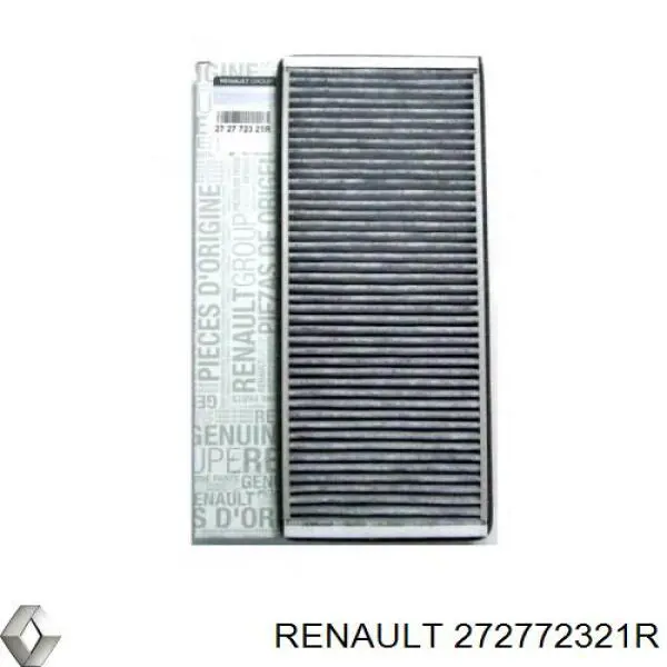 Фільтр повітряний обігрівача Renault (RVI) 272772321R ціна, від 6.35 USD