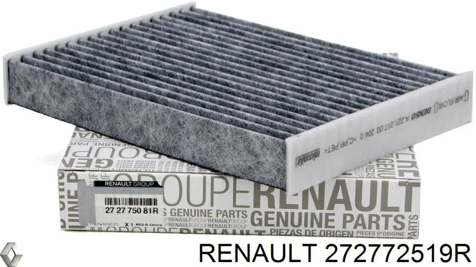Фільтр повітряний обігрівача Renault (RVI) 272772519R ціна, від 8.08 USD