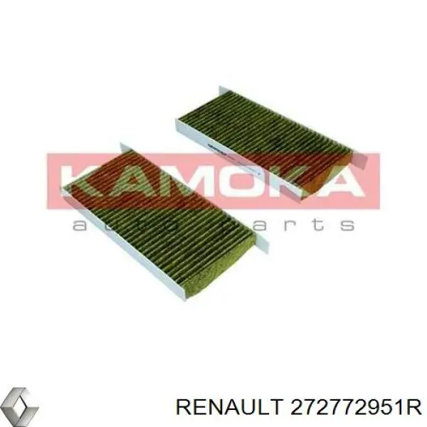 Повітряний фільтр салону Renault (RVI) 272772951R