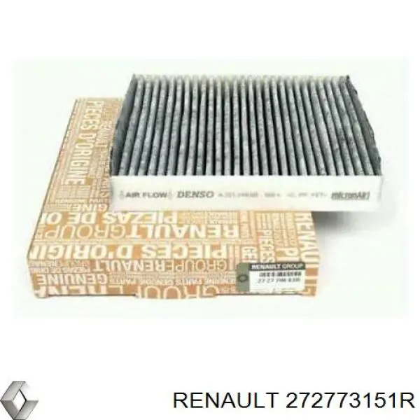 Купити 272773151R Renault (RVI) Фільтр салону вугільний