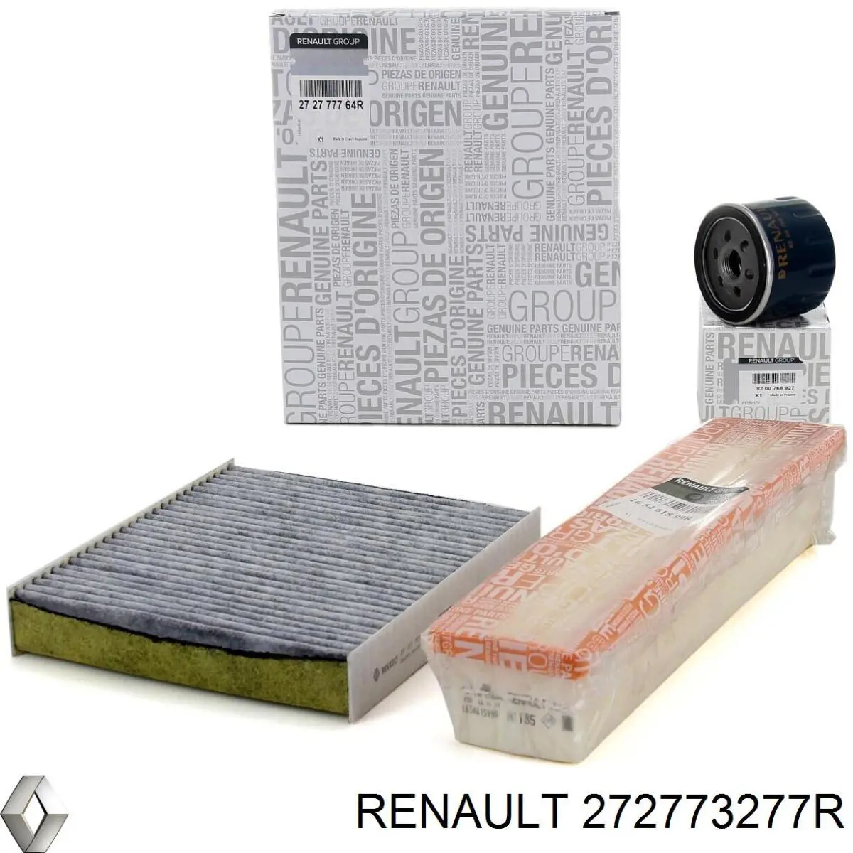 Фільтр повітряний обігрівача Renault (RVI) 272773277R ціна, від 4.50 USD