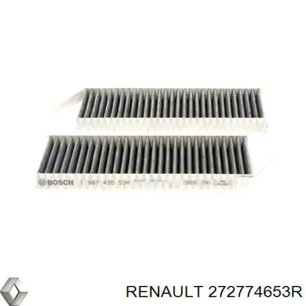 Фільтр салону 272774653R Renault (RVI)