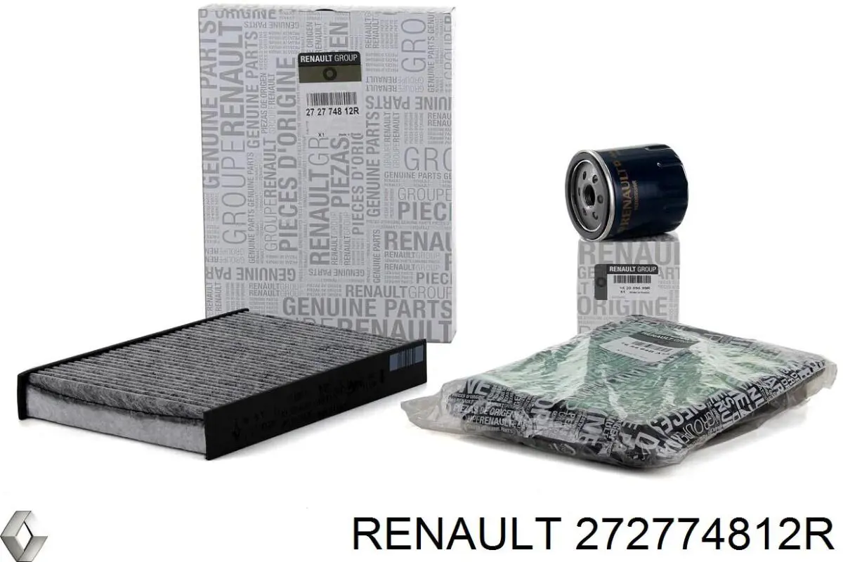 Фільтр повітряний обігрівача Renault (RVI) 272774812R ціна, від 20.23 USD