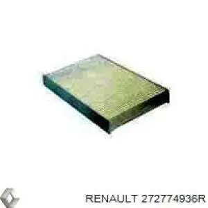 Фільтр повітряний обігрівача Renault (RVI) 272774936R ціна, від 10.14 USD