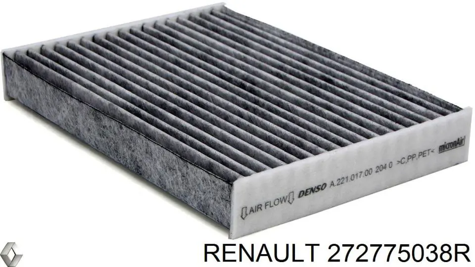 Купити 272775038R Renault (RVI) Фільтр салону вугільний
