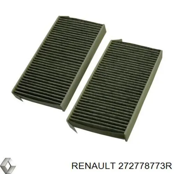 Фільтр повітряний обігрівача Renault (RVI) 272778773R ціна, від 12.04 USD