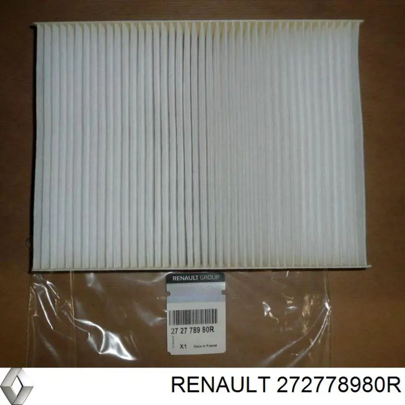 Фільтр повітряний обігрівача Renault (RVI) 272778980R ціна, від 8.25 USD