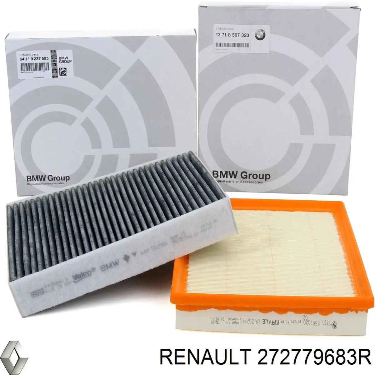 Повітряний фільтр салону Renault (RVI) 272779683R