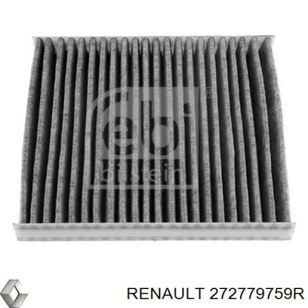 272779759R Renault (RVI) фільтр салону