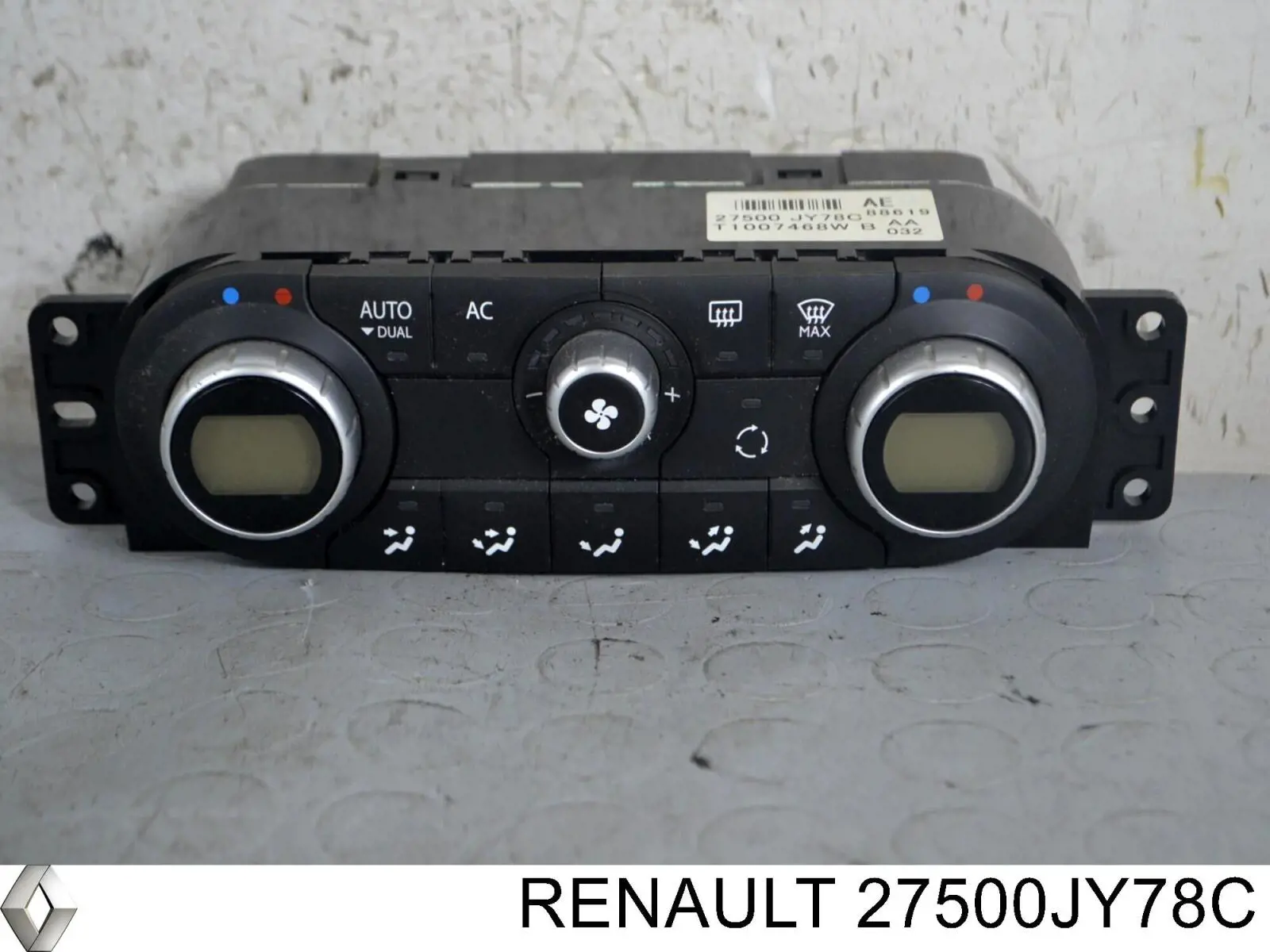 27500JY78C Renault (RVI) Механізм управління кондиціонером