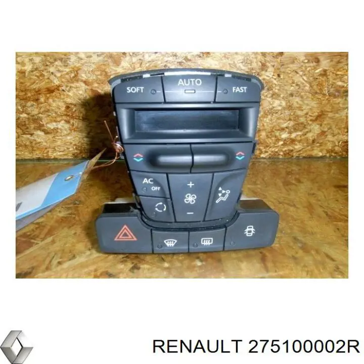 Реостат/перемикач-регулятор режиму обігрівача салону Renault Laguna 3 (KT0) (Рено Лагуна)