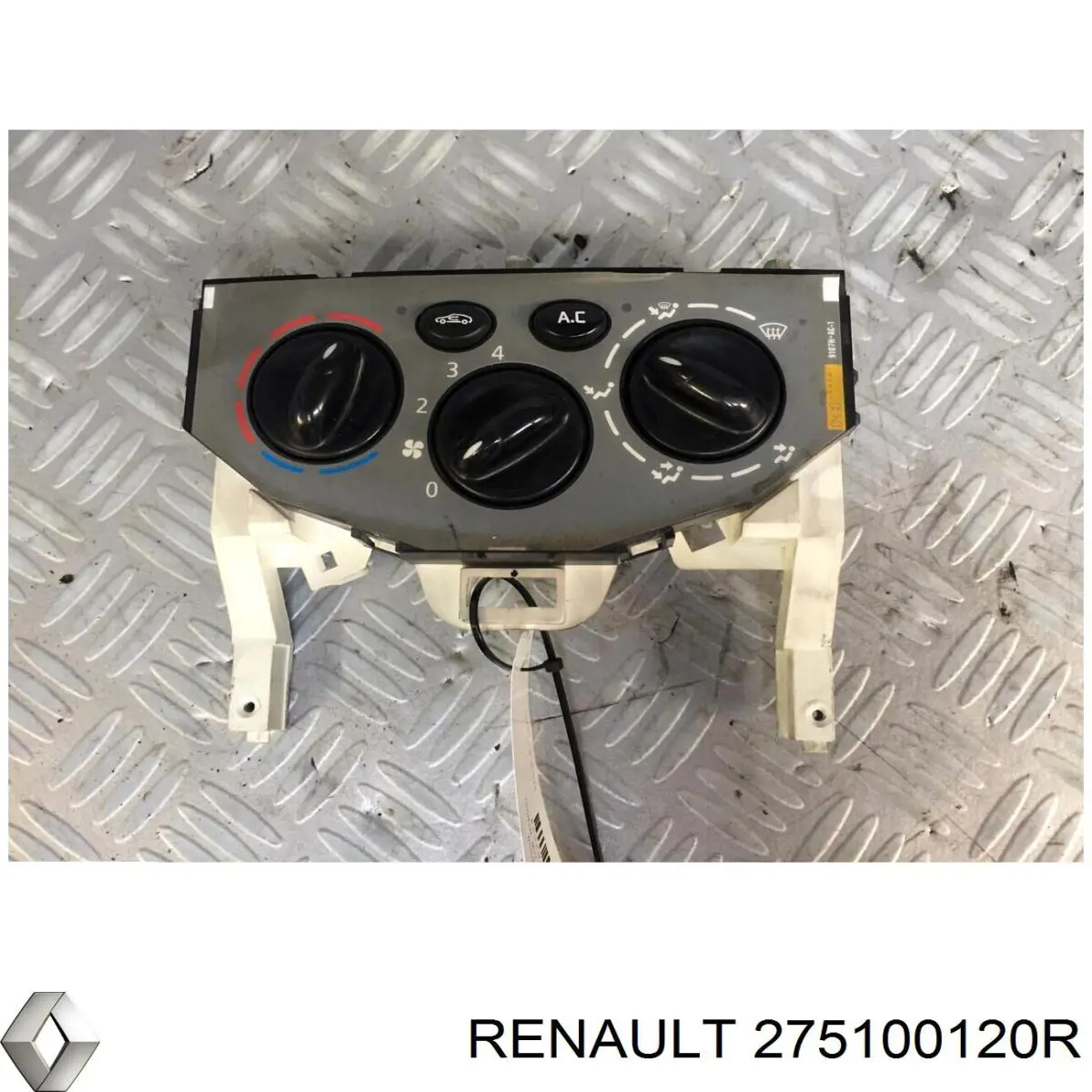 Реостат/перемикач-регулятор режиму обігрівача салону Renault Trafic 2 (JL) (Рено Трафік)