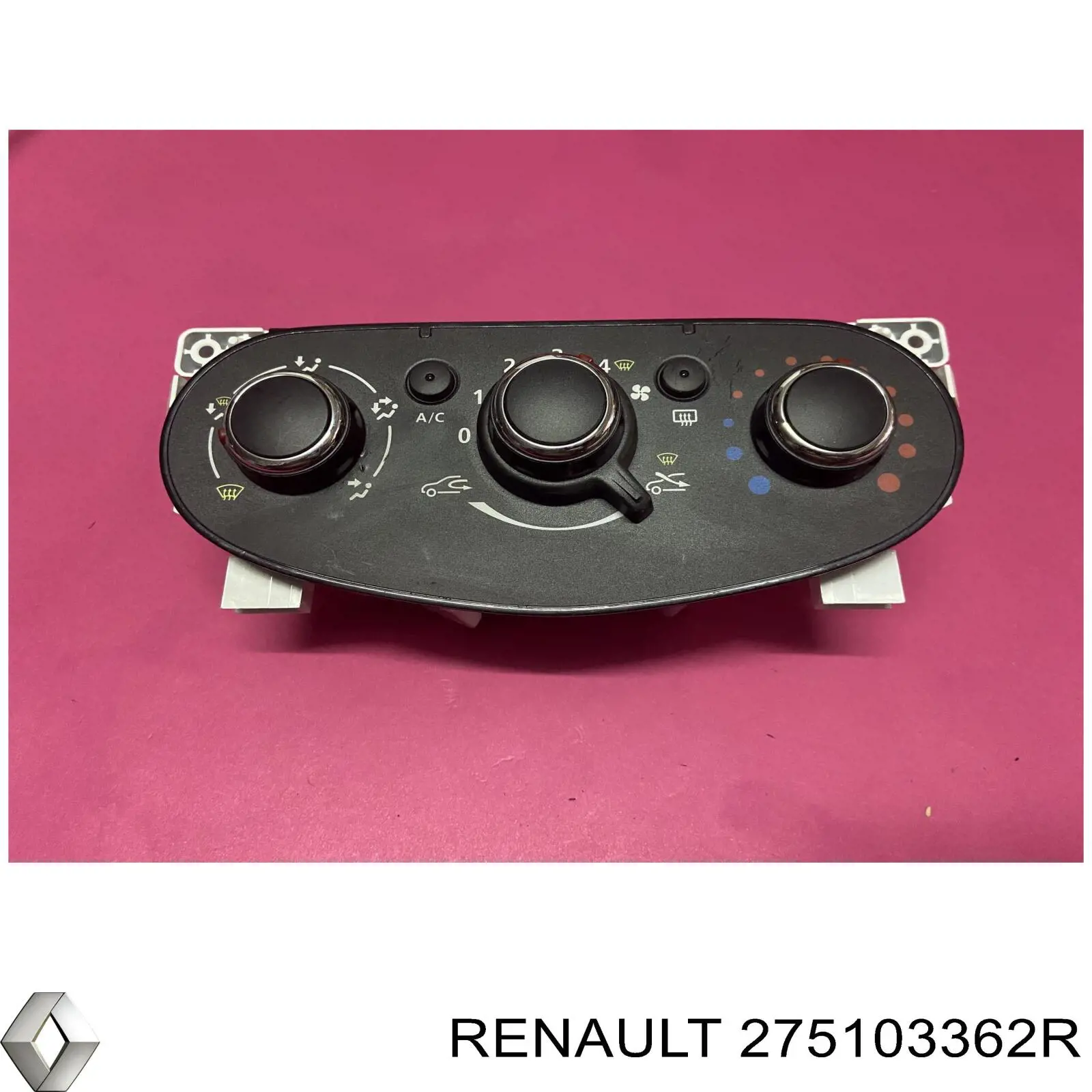 Регулятор вентилятора обігрівача Renault (RVI) 275103362R ціна, від 38.33 USD