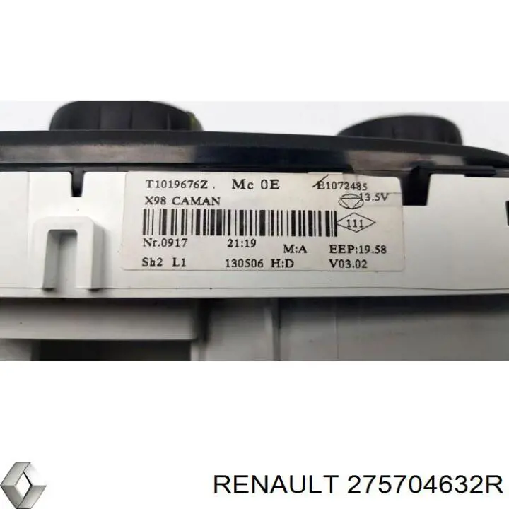 275704632R Renault (RVI) Механізм управління кондиціонером
