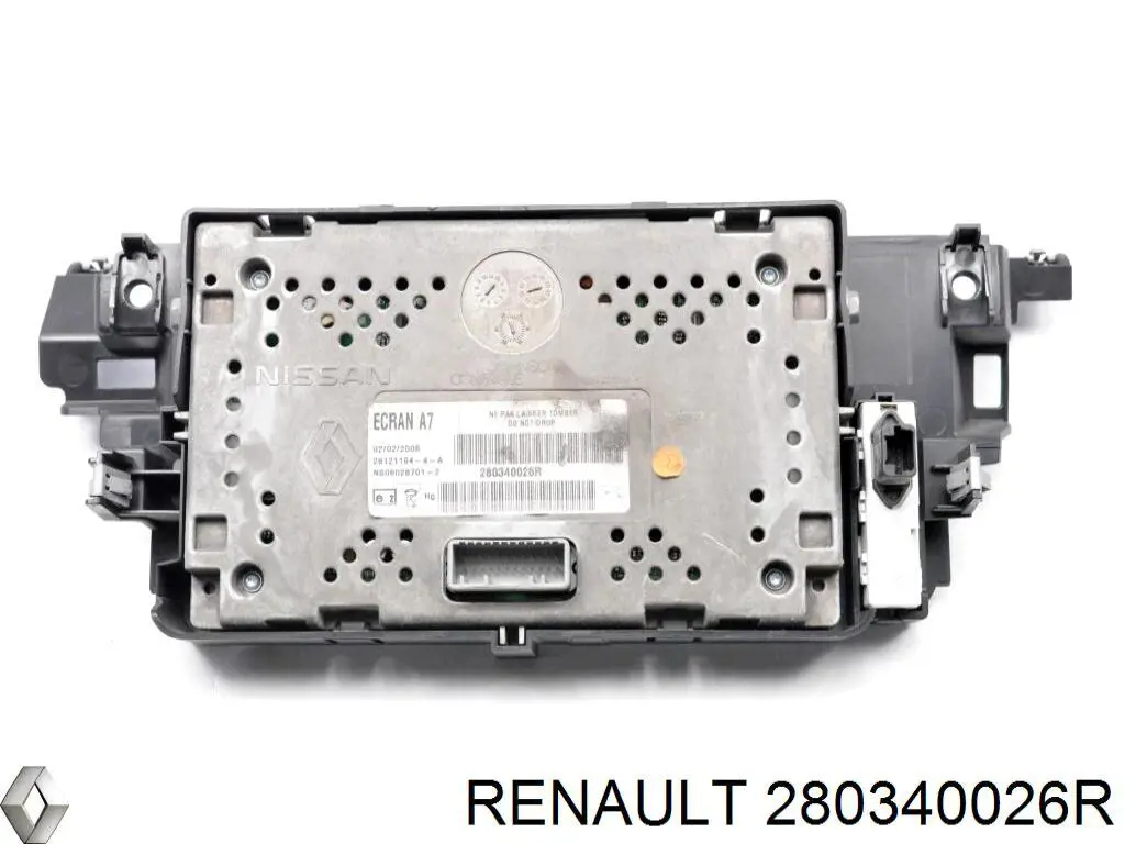 Дисплей багатофункціональний 280340026R Renault (RVI)