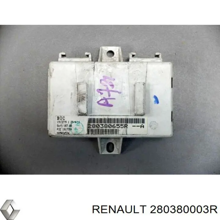 283466187R Renault (RVI) блок керування навігацією