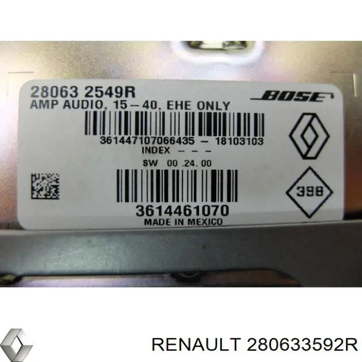 Купити 280633592R Renault (RVI) 