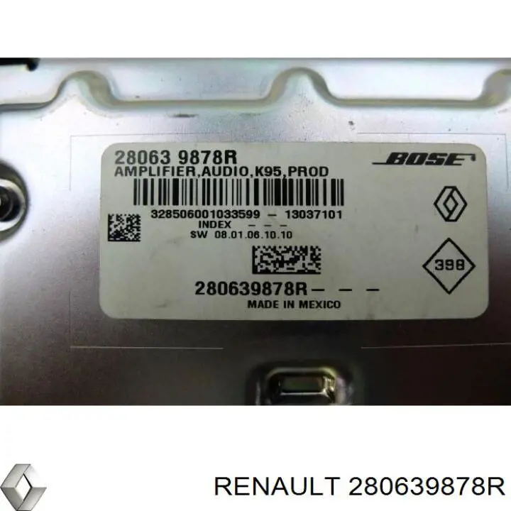  Renault (RVI) 280639878R ціна, від 58.34 USD