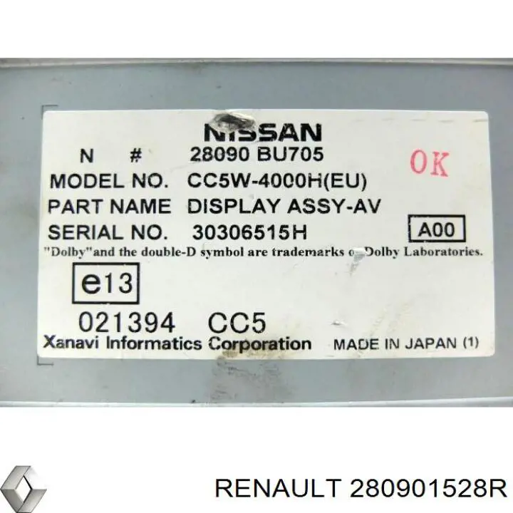  280901528R Renault (RVI)