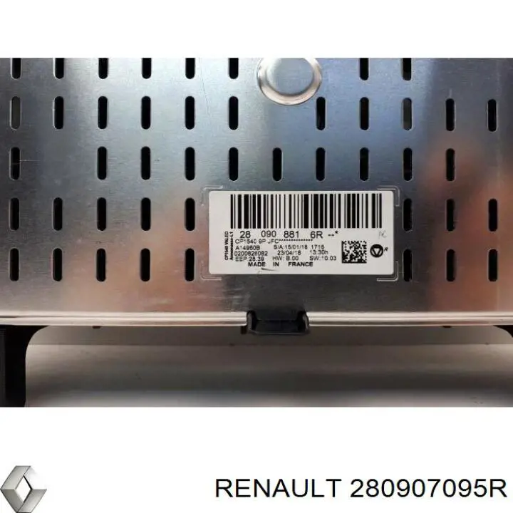 Дисплей багатофункціональний Renault (RVI) 280907095R ціна, від 230.47 USD