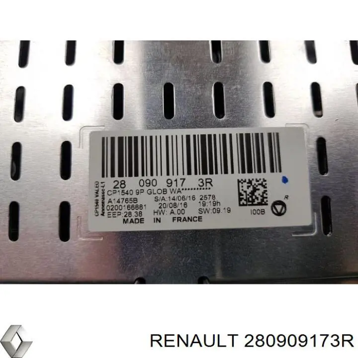  Renault (RVI) 280909173R ціна, від 324.13 USD