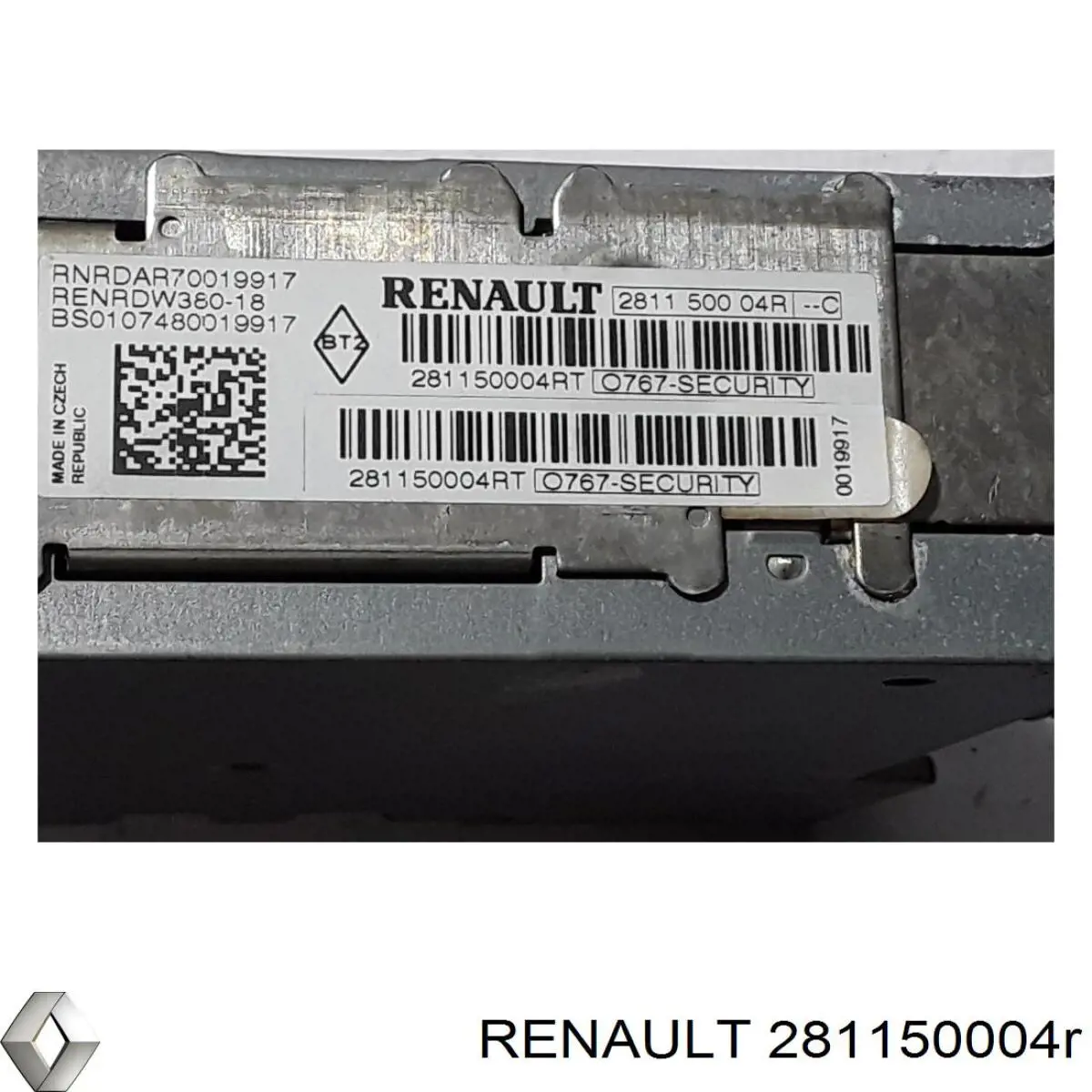 Магнітола (радіо AM/FM) Renault (RVI) 281150004R ціна, від 42.25 USD