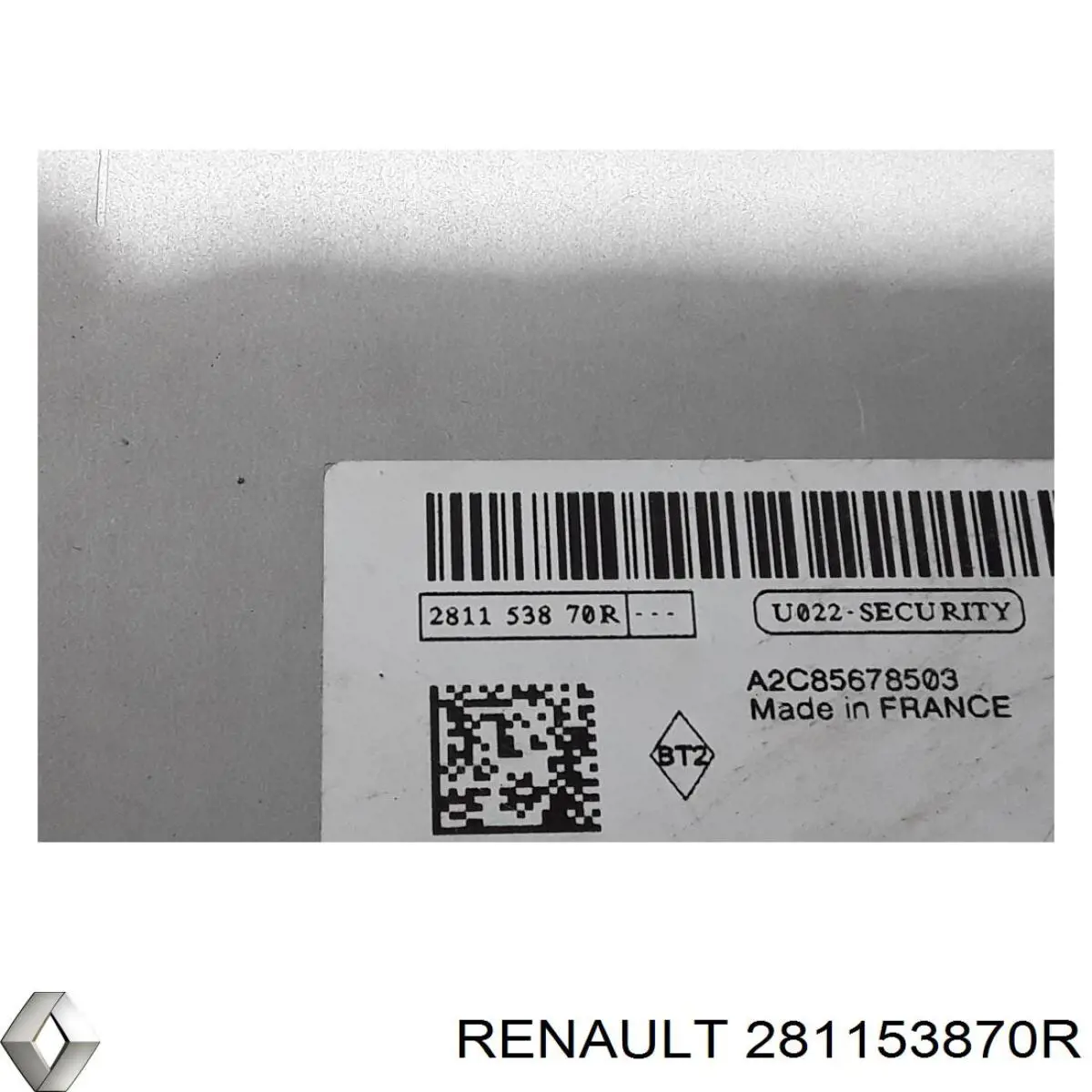 Купити 281153870R Renault (RVI) Магнітола
