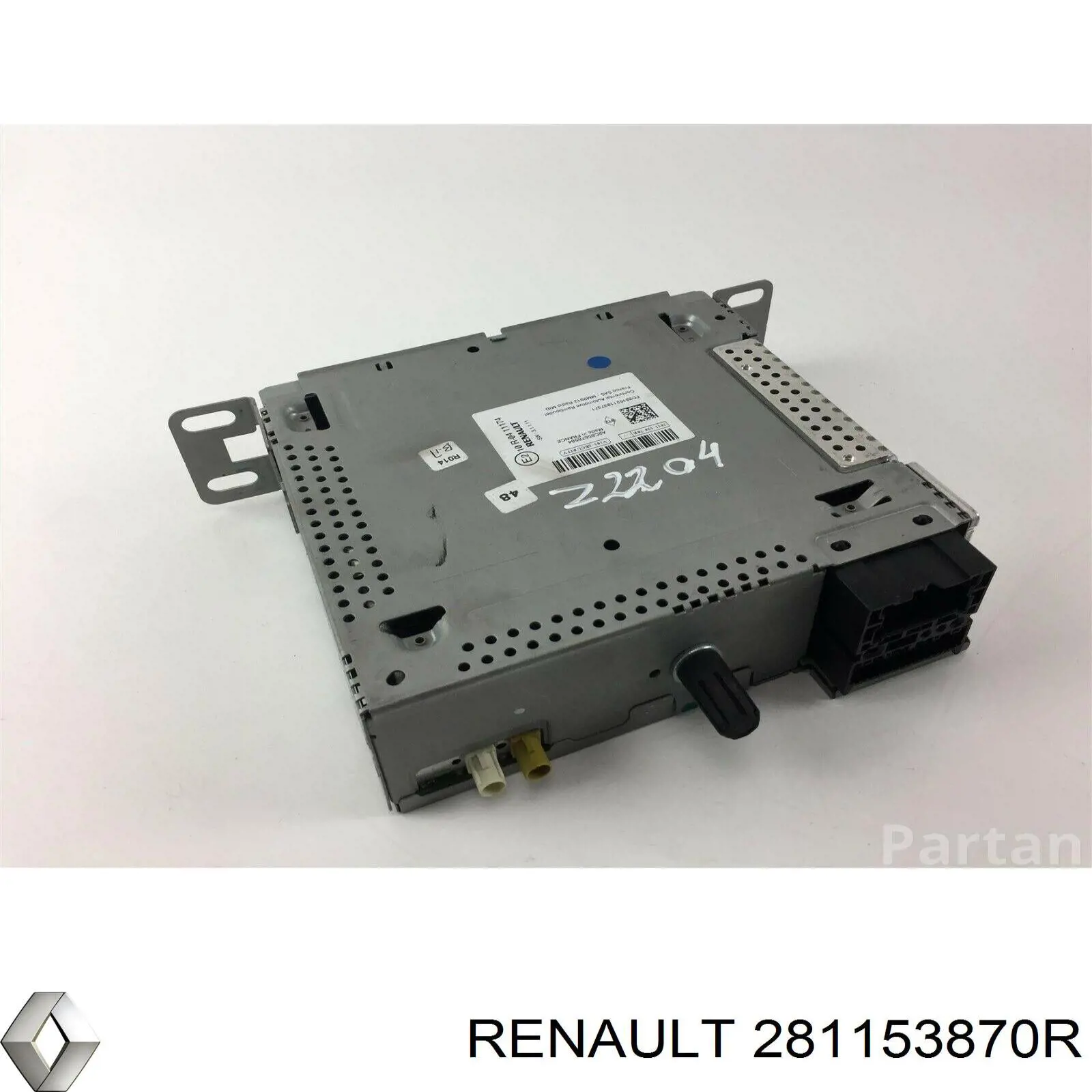 281153870R Renault (RVI) Магнітола (радіо AM/FM)